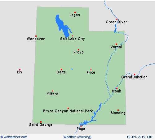 overview  USA Forecast maps