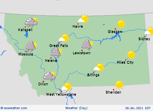 overview  USA Forecast maps