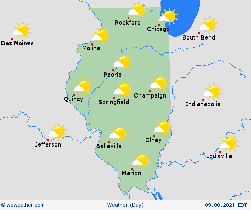 overview  USA Forecast maps