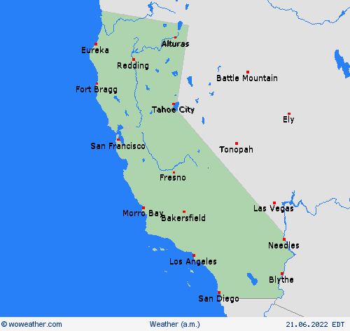 overview  USA Forecast maps