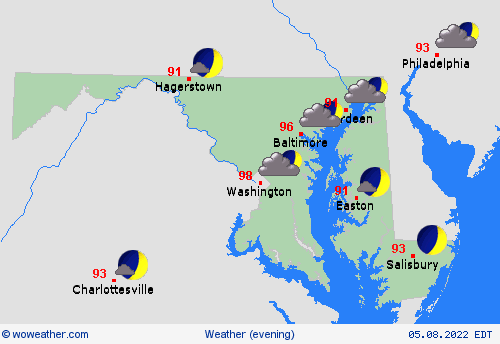 overview  USA Forecast maps