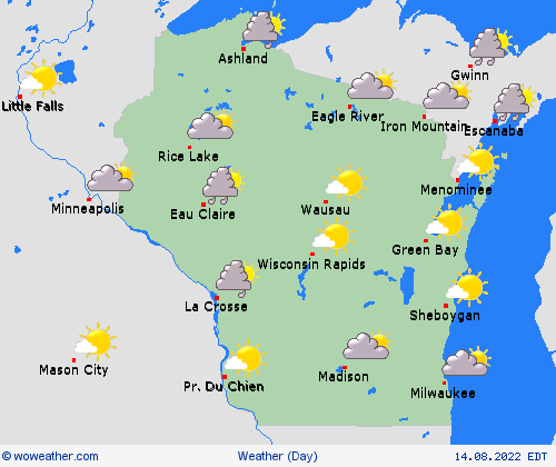 overview  USA Forecast maps