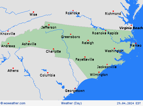 overview  USA Forecast maps