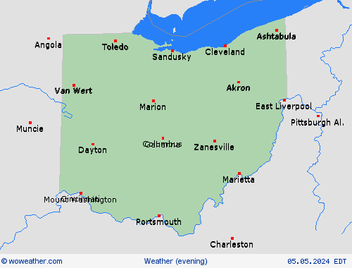 overview  USA Forecast maps