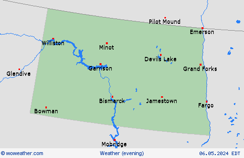 overview  USA Forecast maps