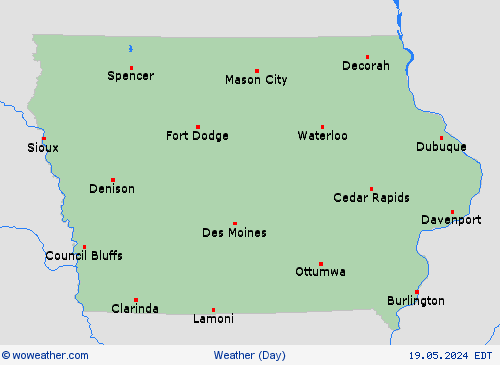 overview  USA Forecast maps