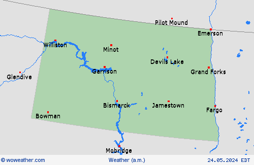 overview  USA Forecast maps