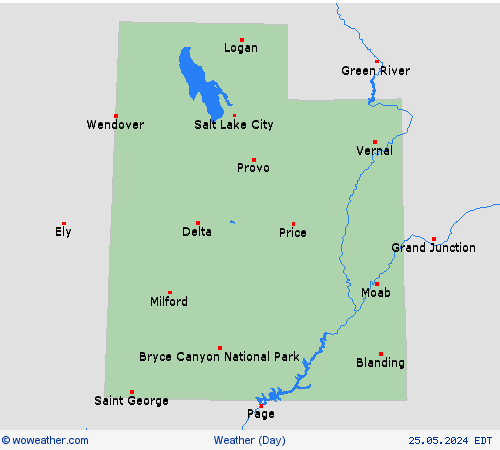 overview  North America Forecast maps