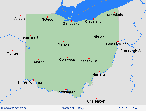 overview  USA Forecast maps