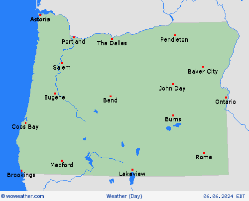 overview  North America Forecast maps