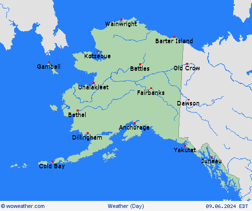 overview  USA Forecast maps