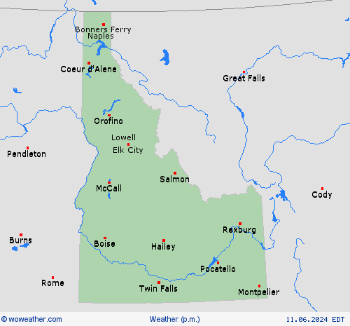 overview  North America Forecast maps