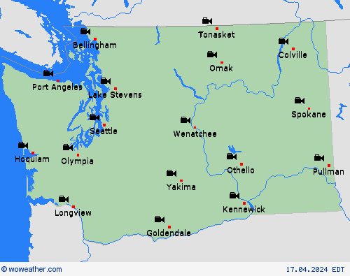 webcam  North America Forecast maps