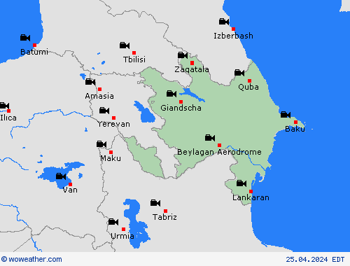 webcam Azerbaijan Asia Forecast maps