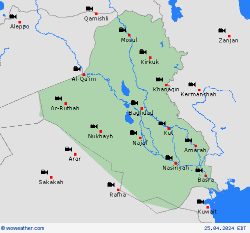 webcam Iraq Asia Forecast maps