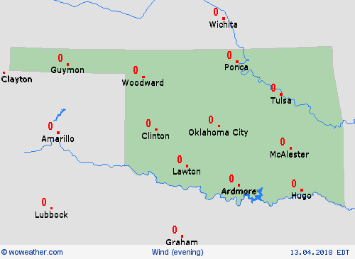 wind  USA Forecast maps