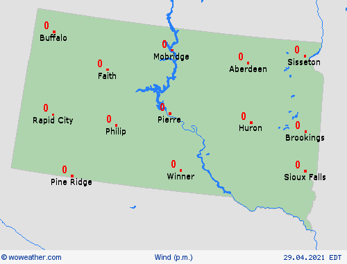 wind  USA Forecast maps