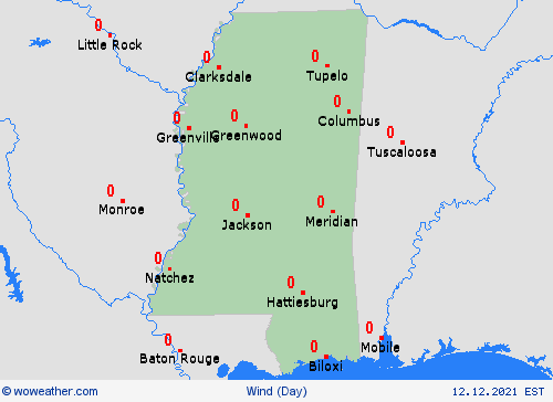 wind  USA Forecast maps