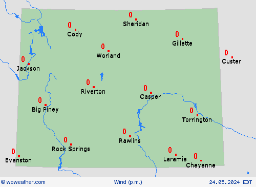 wind  USA Forecast maps