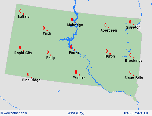 wind  North America Forecast maps