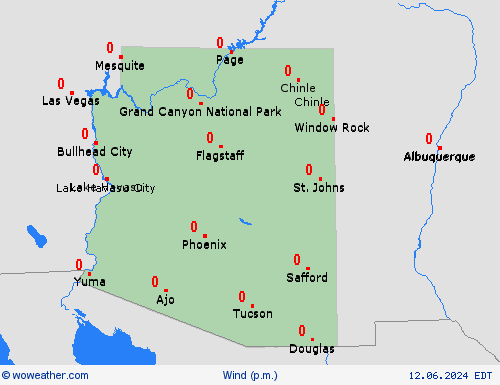 wind  USA Forecast maps